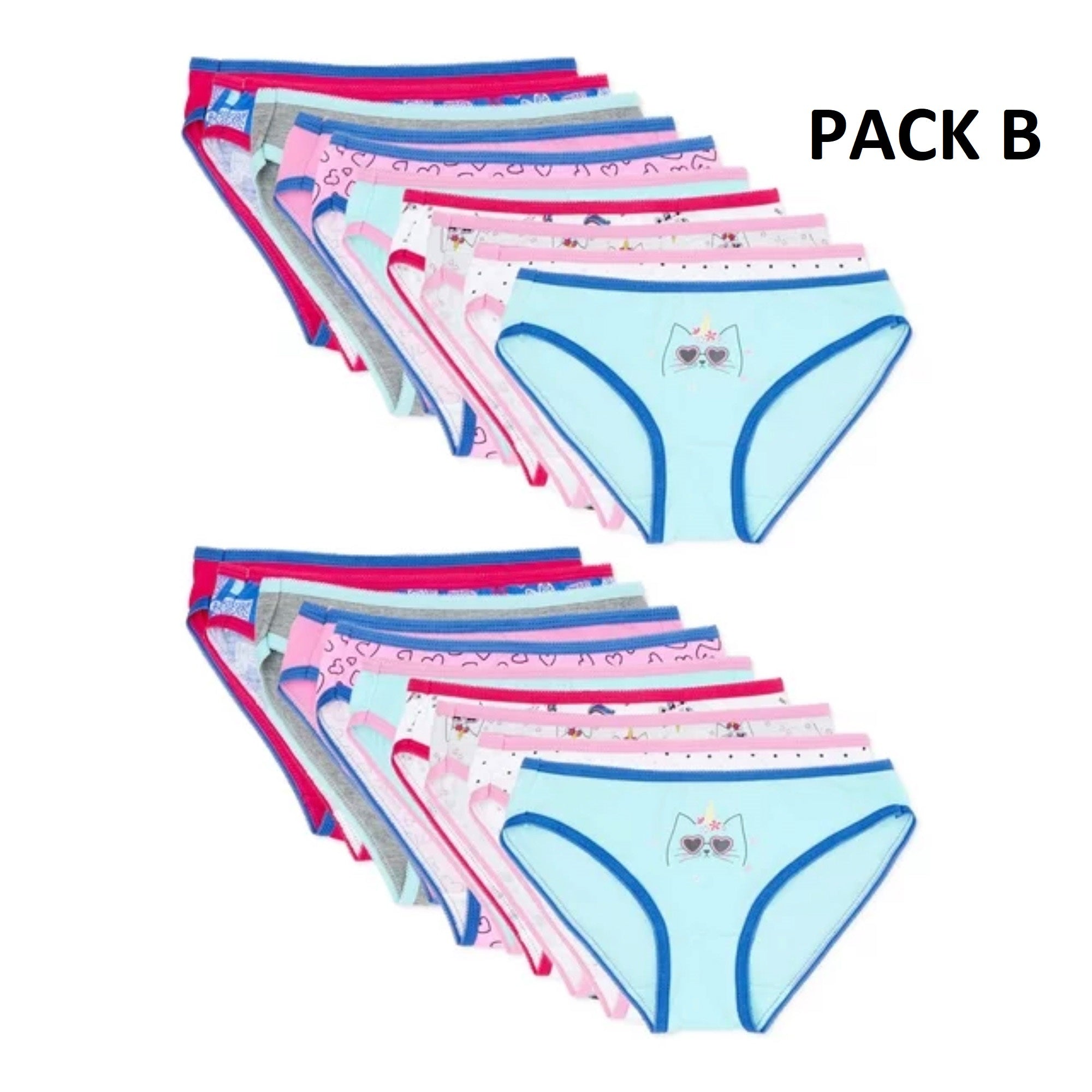 Chili Pepper - Little Girls 20 Pack Underwear