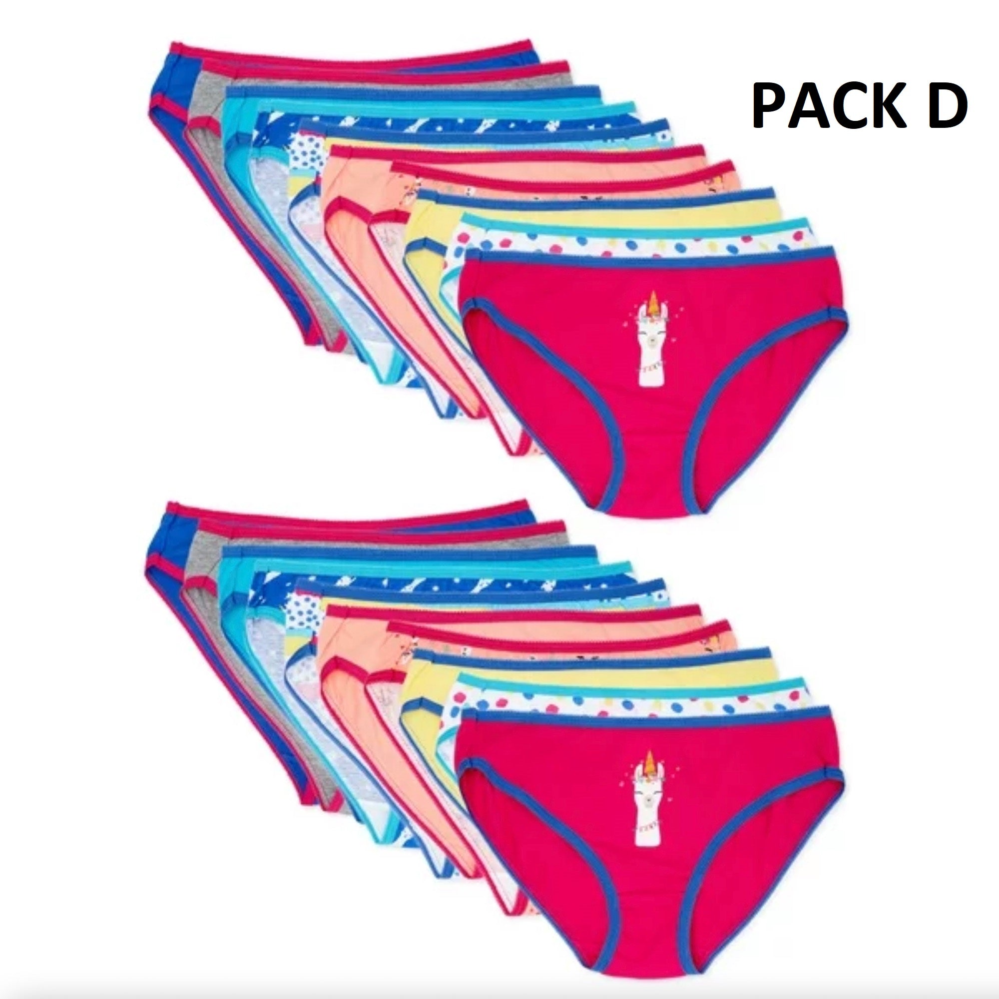 Chili Pepper - Little Girls 20 Pack Underwear