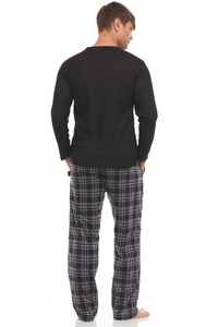 GREG NORMAN - Men's Thermal Top & Fleece Pant Lounge Set