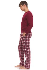 GREG NORMAN - Men's Thermal Top & Fleece Pant Lounge Set