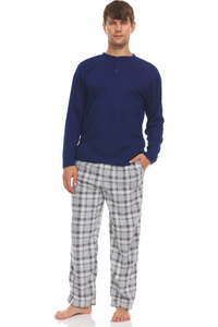 GREG NORMAN - Men's Thermal Top & Fleece Pant Lounge Set