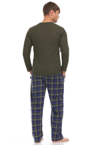 GREG NORMAN - Men's Thermal Top & Fleece Pant Lounge Set