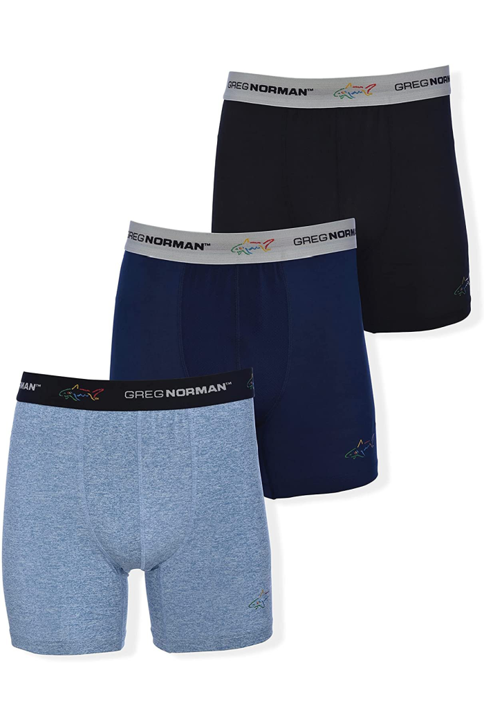 GREG NORMAN - Men's 3-Pack Performance Boxer Briefs