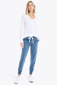 NAUTICA Women's Thermal Long Sleeve V-Neck