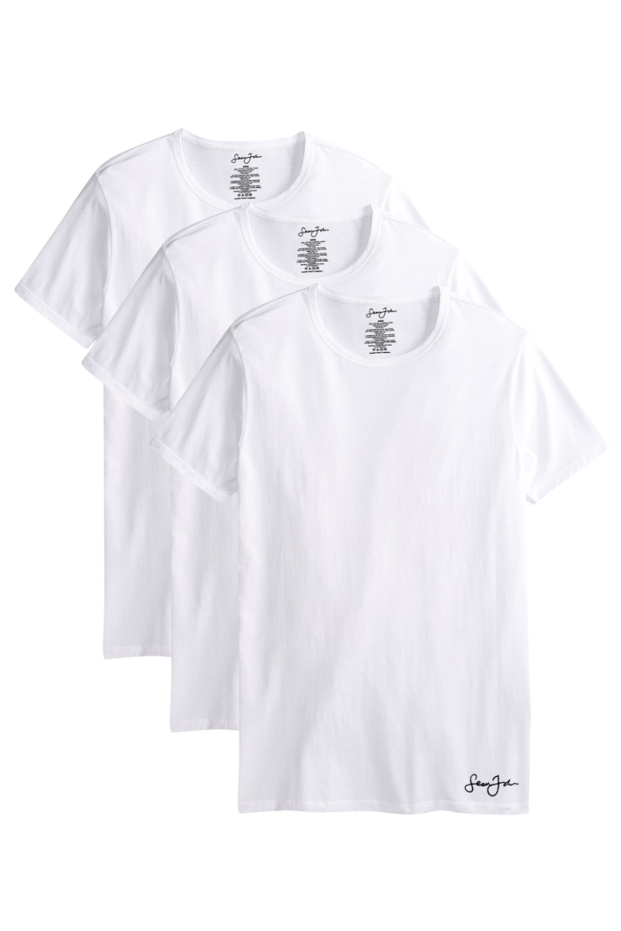 SEAN JOHN - Men's 3 Pack Crew Neck T-Shirt